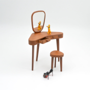Mid Century Atomic Dressing Table